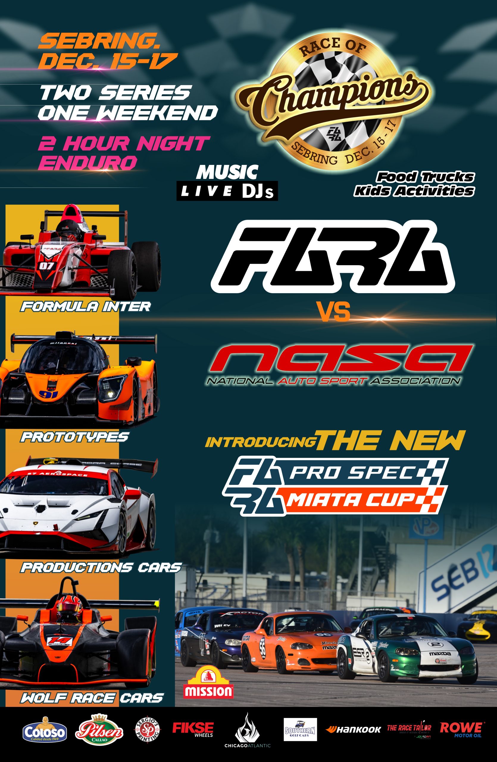 FARA USA 2023 Race Of Champions Automobile Racing Leage Things to do